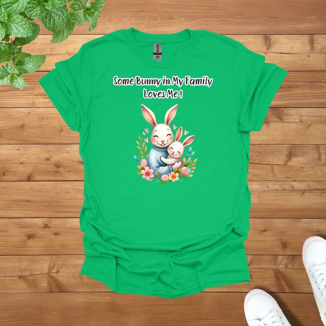 Daddy & Mini - Some Bunny in My Family Loves Me Unisex Adult T-Shirt