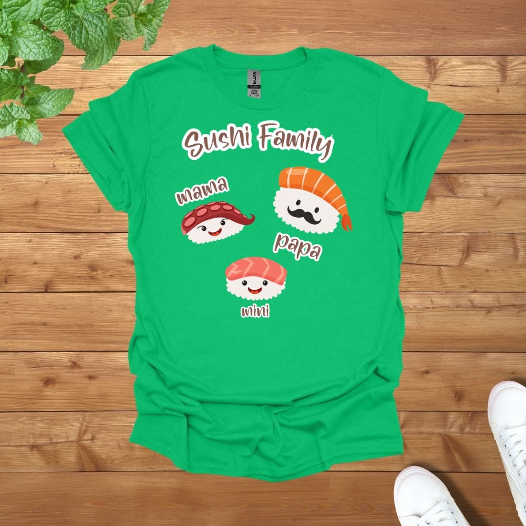 Sushi Family Love Unisex Adult T-Shirt