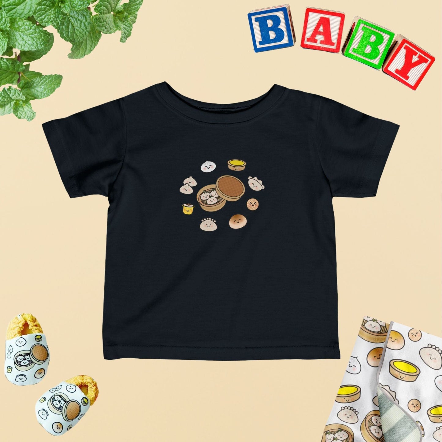 Dim Sum Family Baby Tee