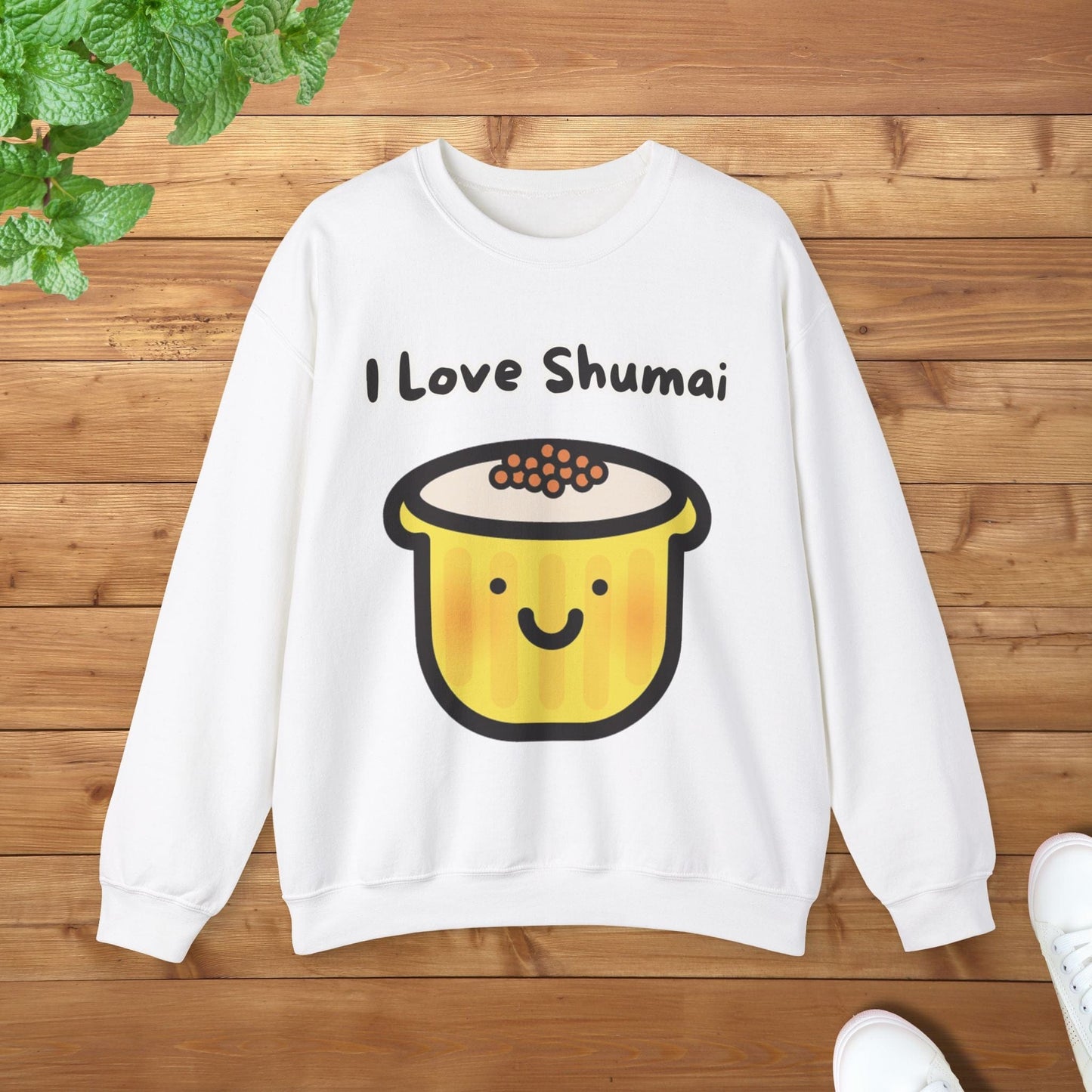 I Love Shumai Sweatshirt - Unisex Graphic Adult Sweatshirt for Food Lovers