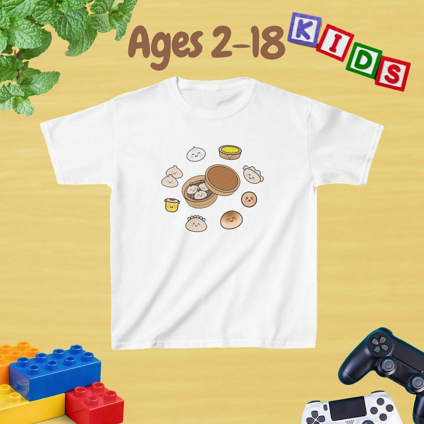 Dim Sum Family Kids Tee Age 2-18