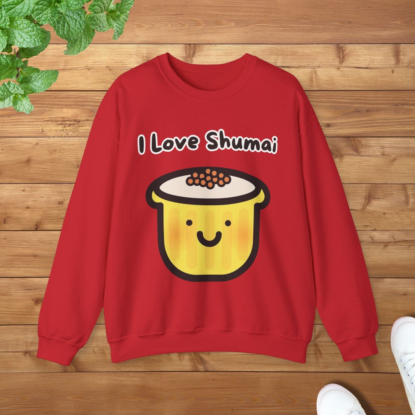 I Love Shumai Sweatshirt - Unisex Graphic Adult Sweatshirt for Food Lovers