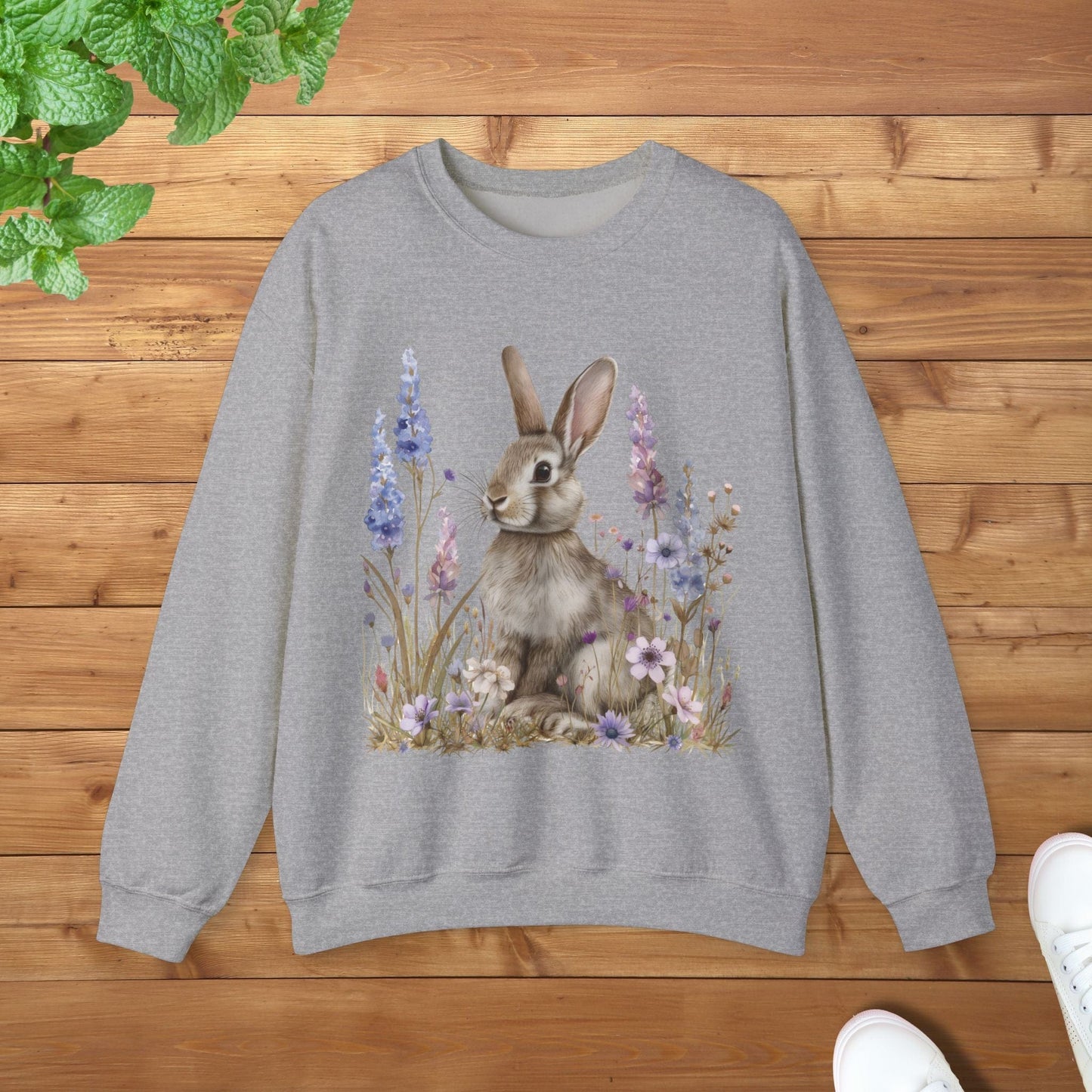 My Grey Bunny Unisex Adult Sweatshirt