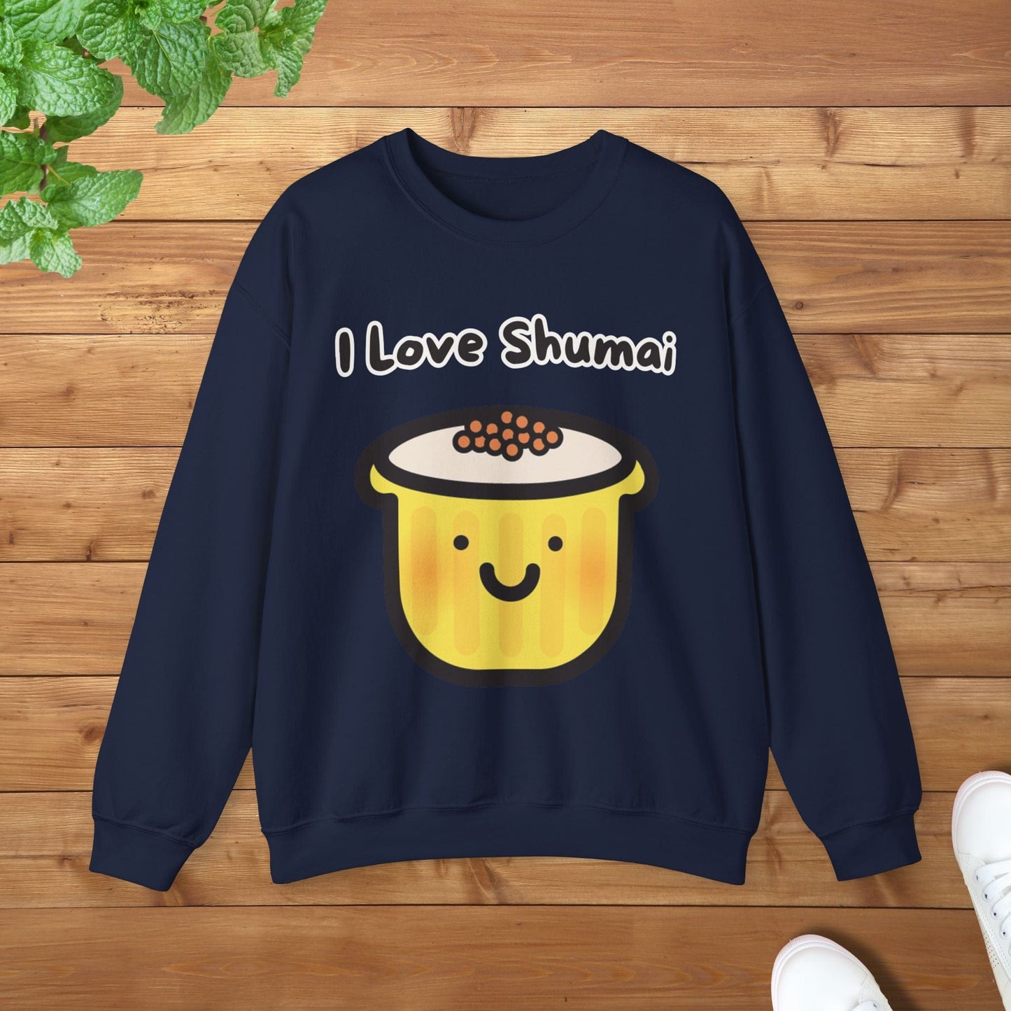 I Love Shumai Sweatshirt - Unisex Graphic Adult Sweatshirt for Food Lovers