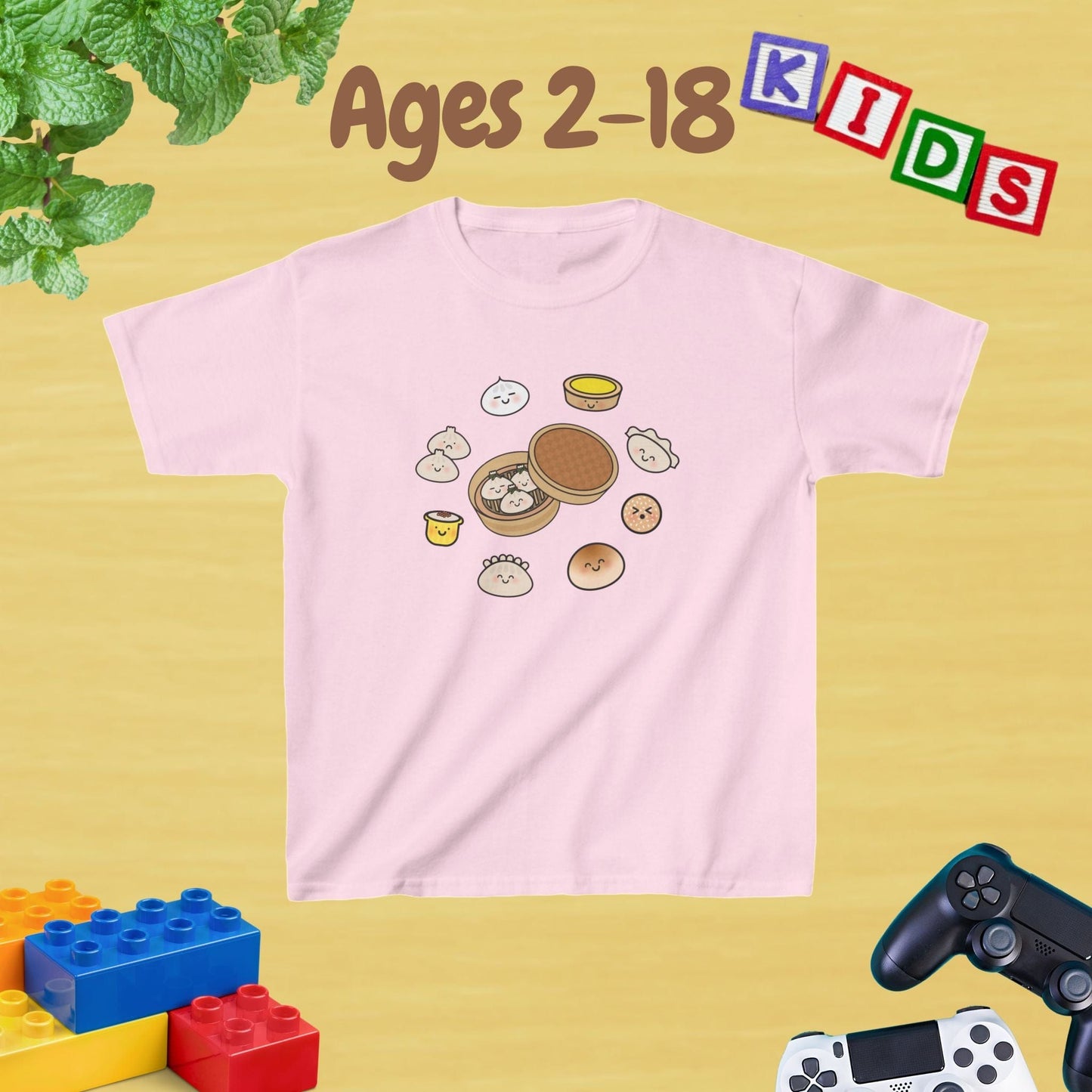 Dim Sum Family Kids Tee Age 2-18