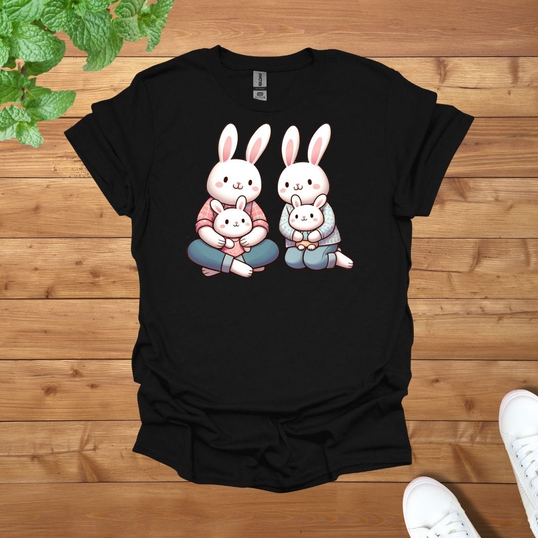 Bunny Family Unisex Adult T-Shirt