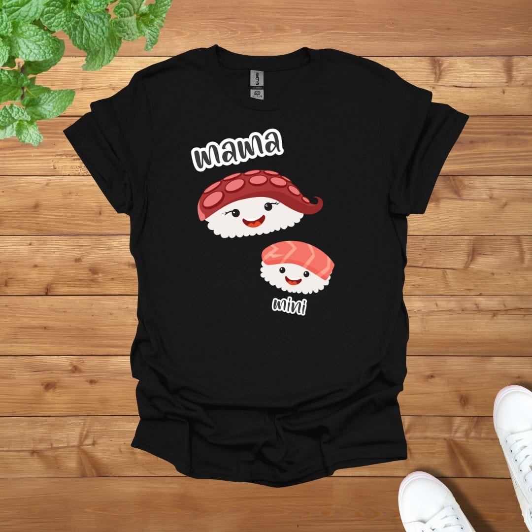 Mama & Mini Sushi Roll Unisex Adult T-Shirt