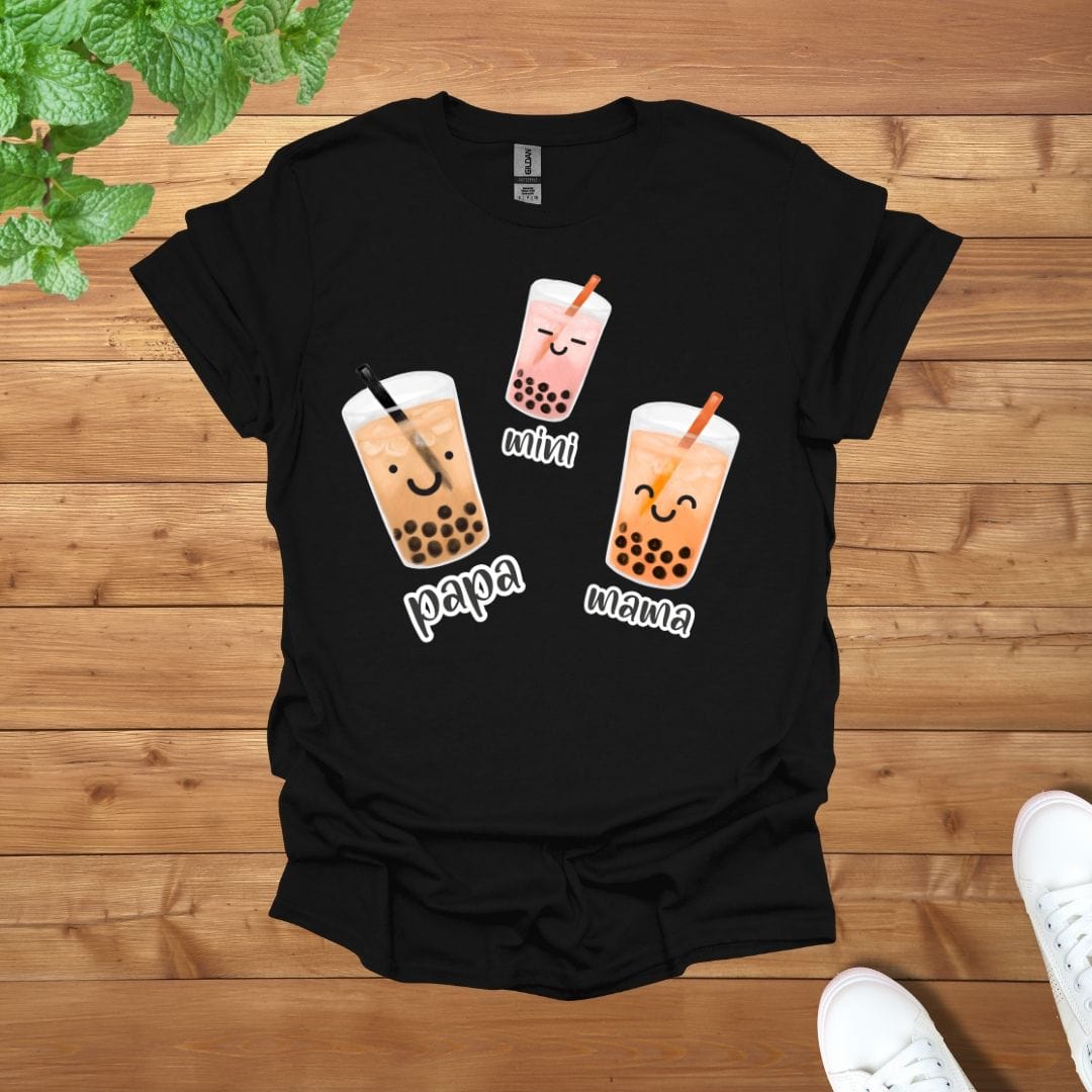 Boba Bubble Tea Family Unisex Adult T-Shirt