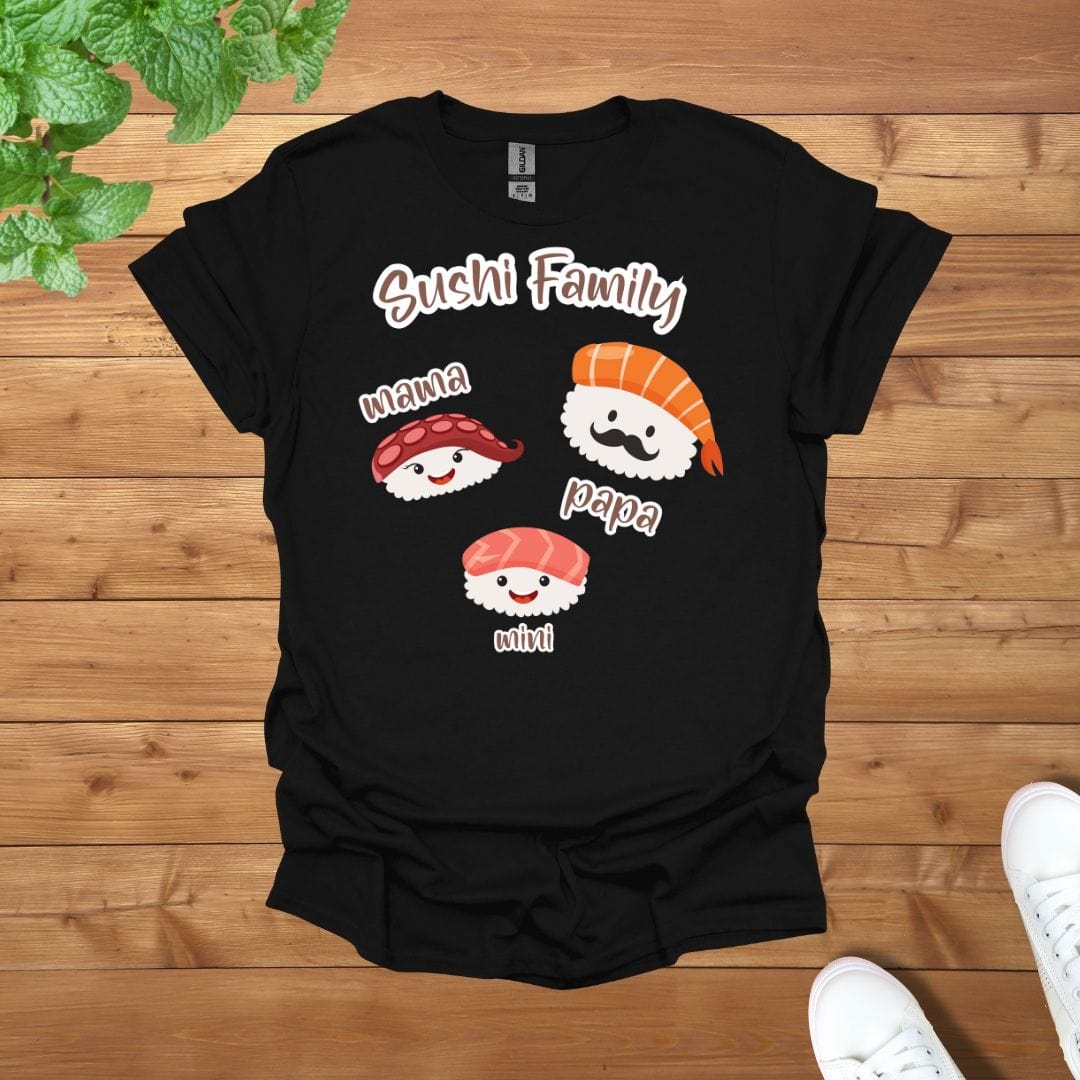 Sushi Family Love Unisex Adult T-Shirt