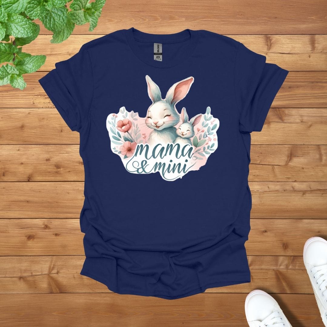 Mama & Mini Bunny Bond Unisex Adult T-Shirt