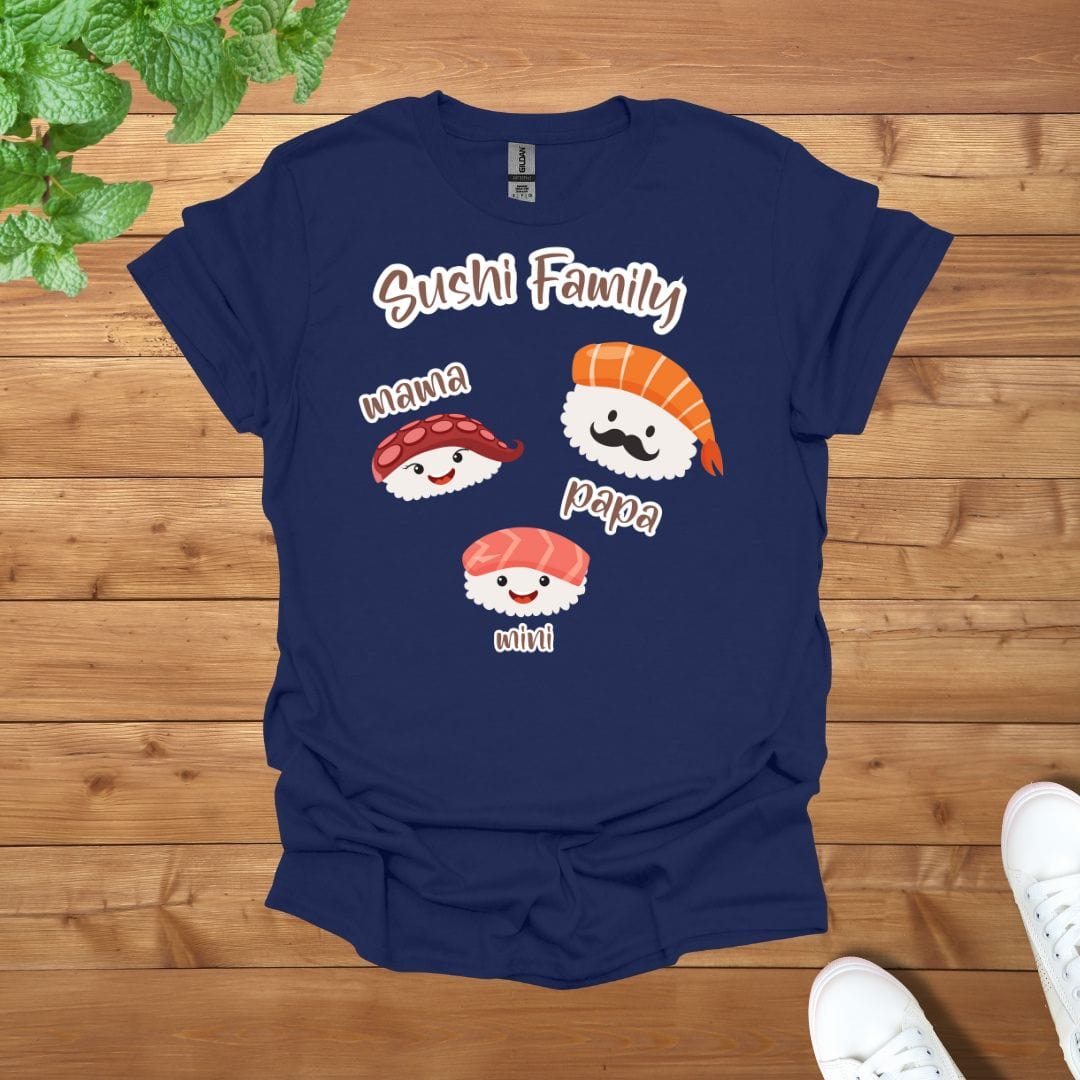 Sushi Family Love Unisex Adult T-Shirt