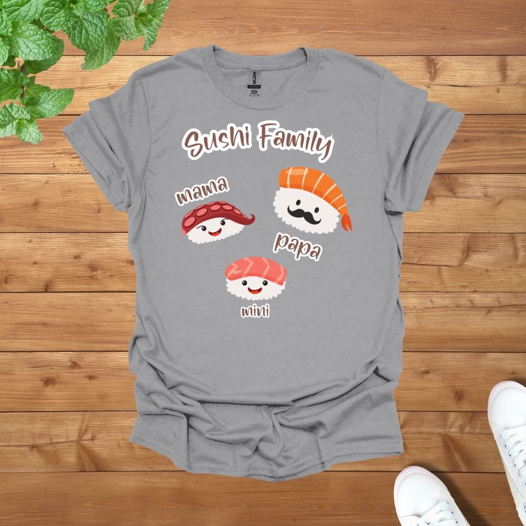 Sushi Family Love Unisex Adult T-Shirt