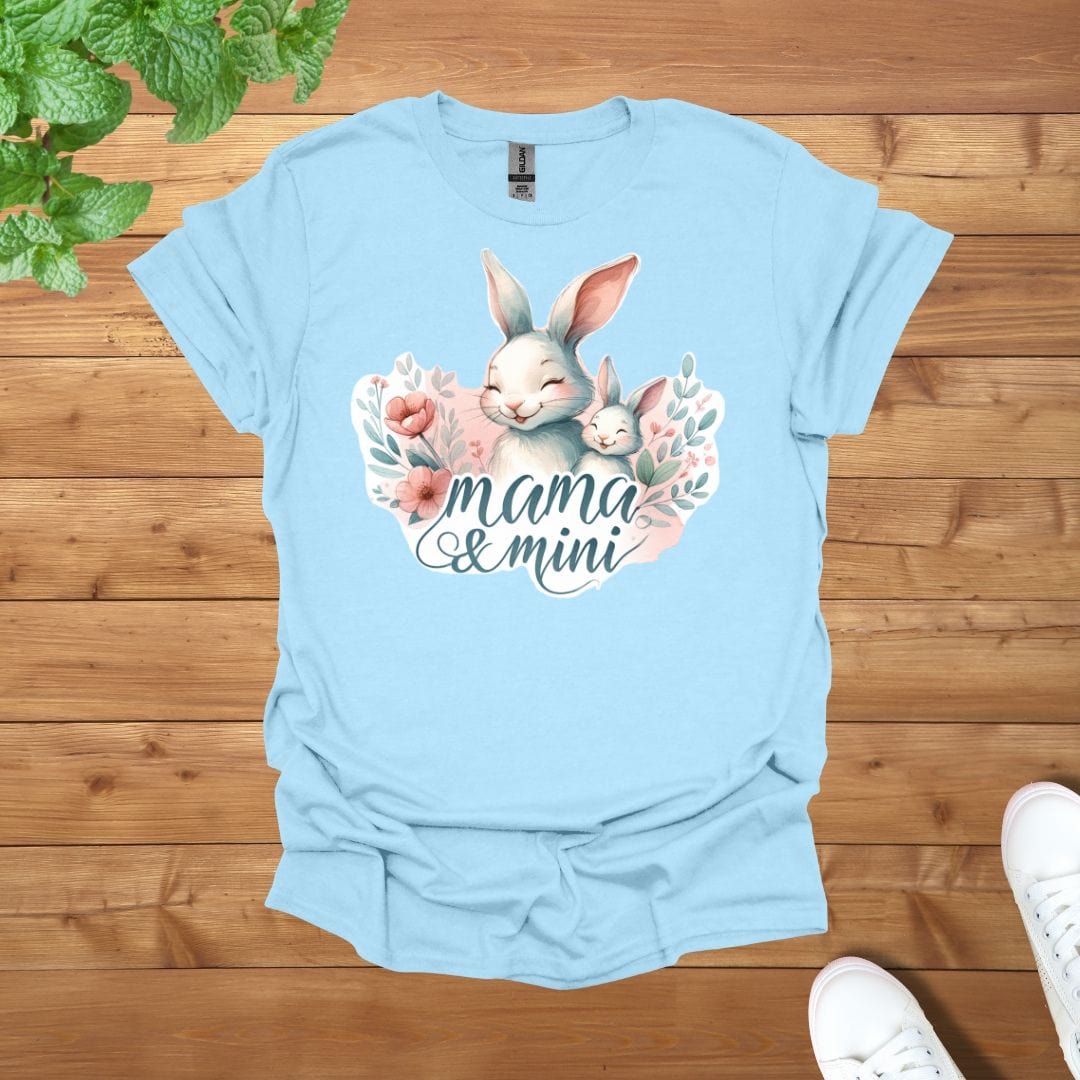 Mama & Mini Bunny Bond Unisex Adult T-Shirt
