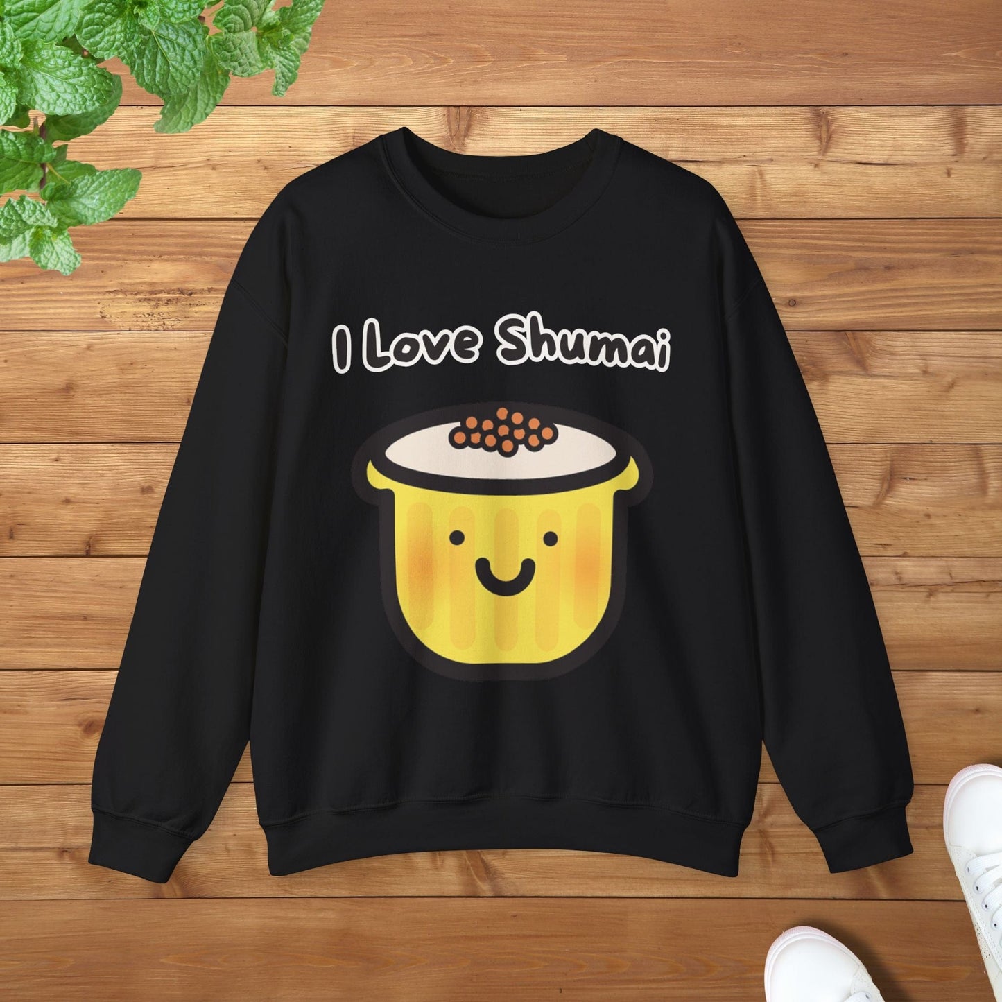 I Love Shumai Sweatshirt - Unisex Graphic Adult Sweatshirt for Food Lovers