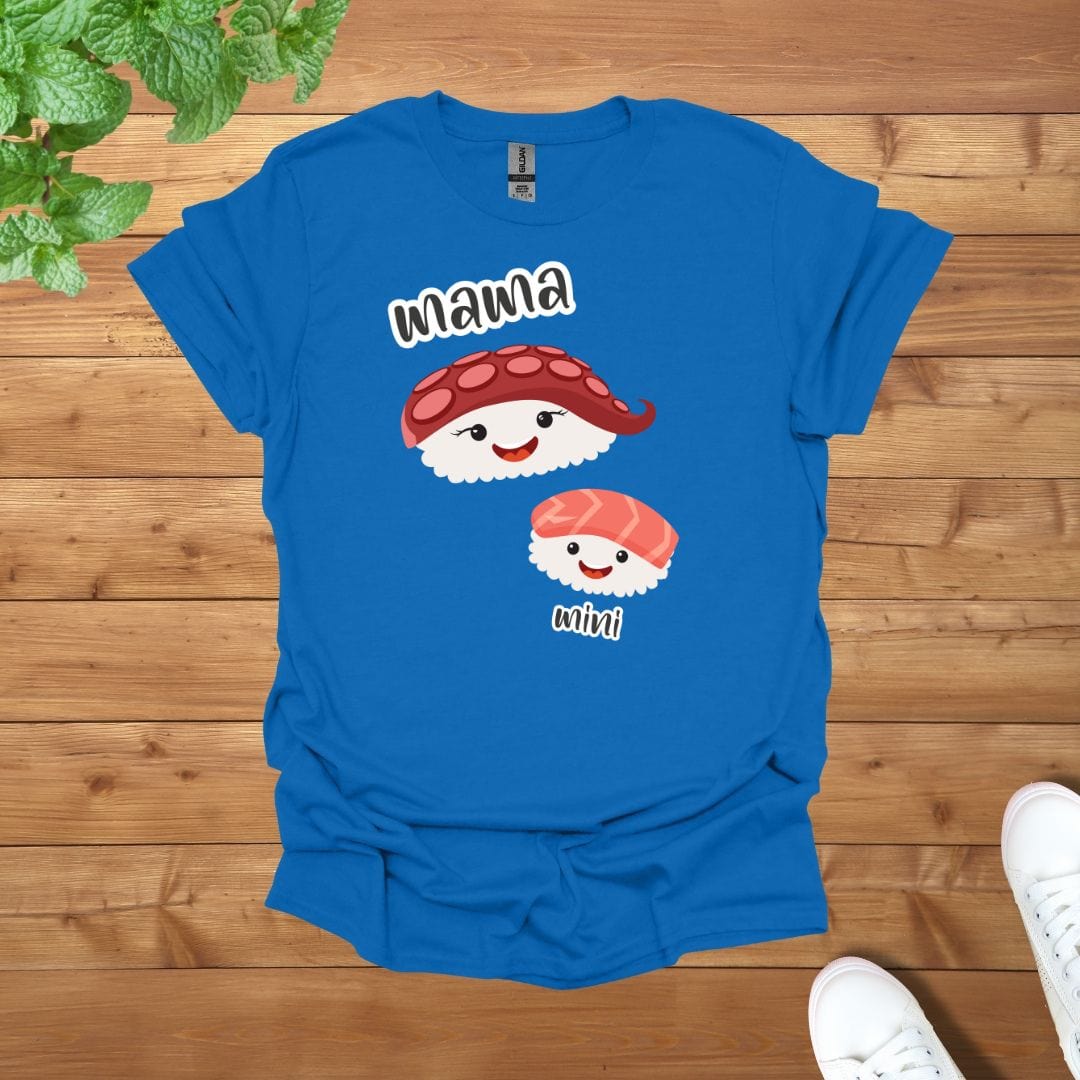Mama & Mini Sushi Roll Unisex Adult T-Shirt