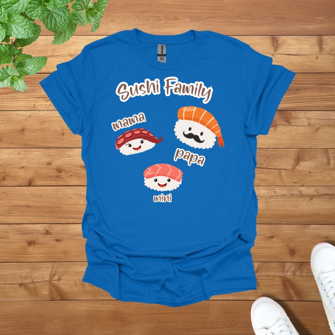 Sushi Family Love Unisex Adult T-Shirt