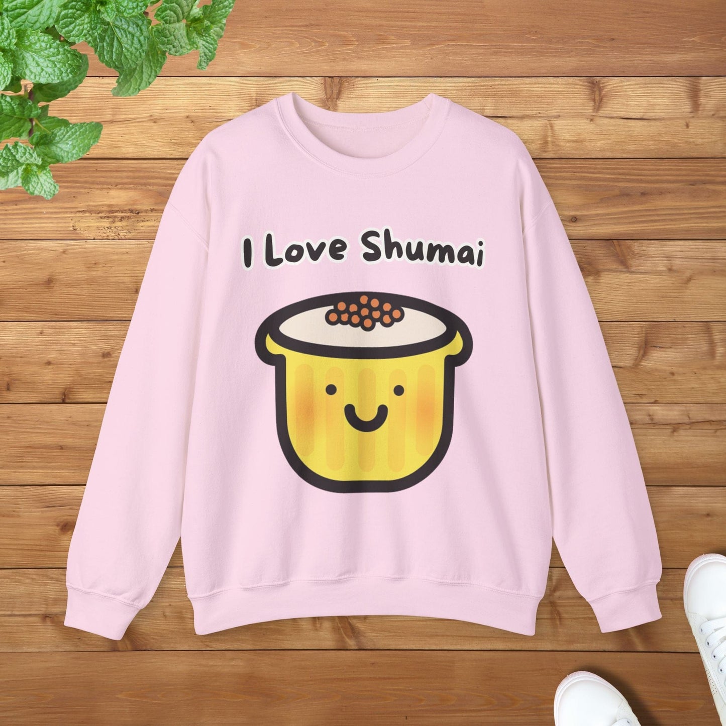 I Love Shumai Sweatshirt - Unisex Graphic Adult Sweatshirt for Food Lovers