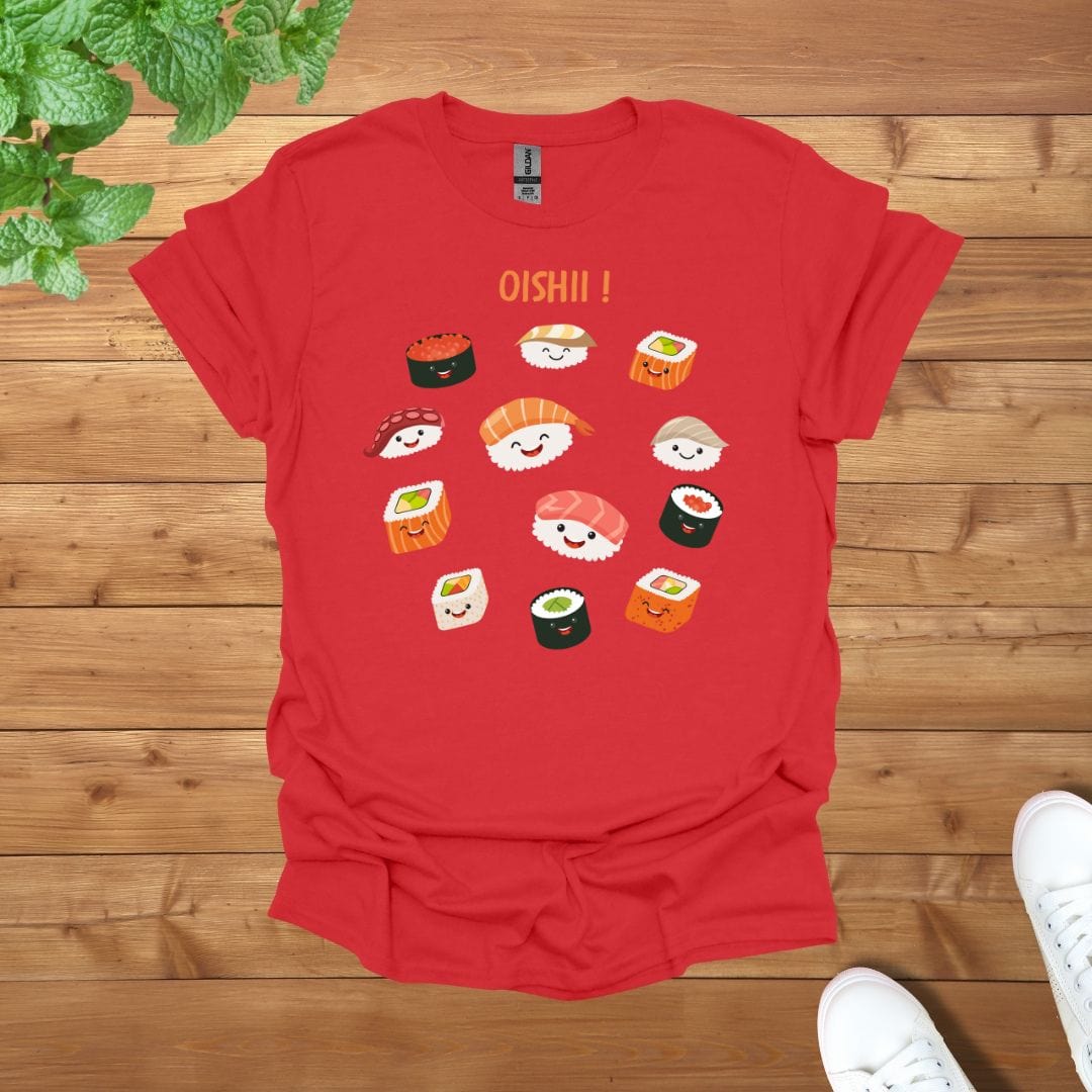 Oishii Sushi Family Unisex Adult T-Shirt