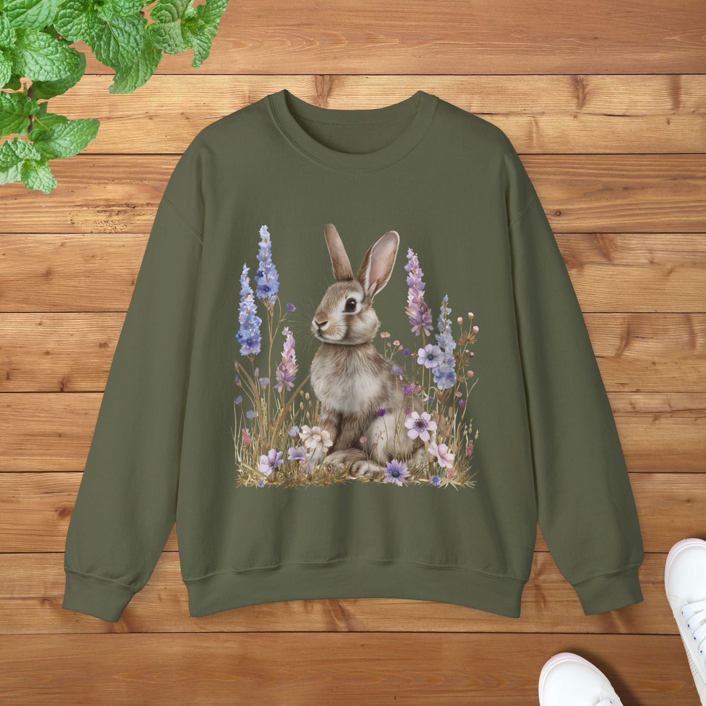 My Grey Bunny Unisex Adult Sweatshirt