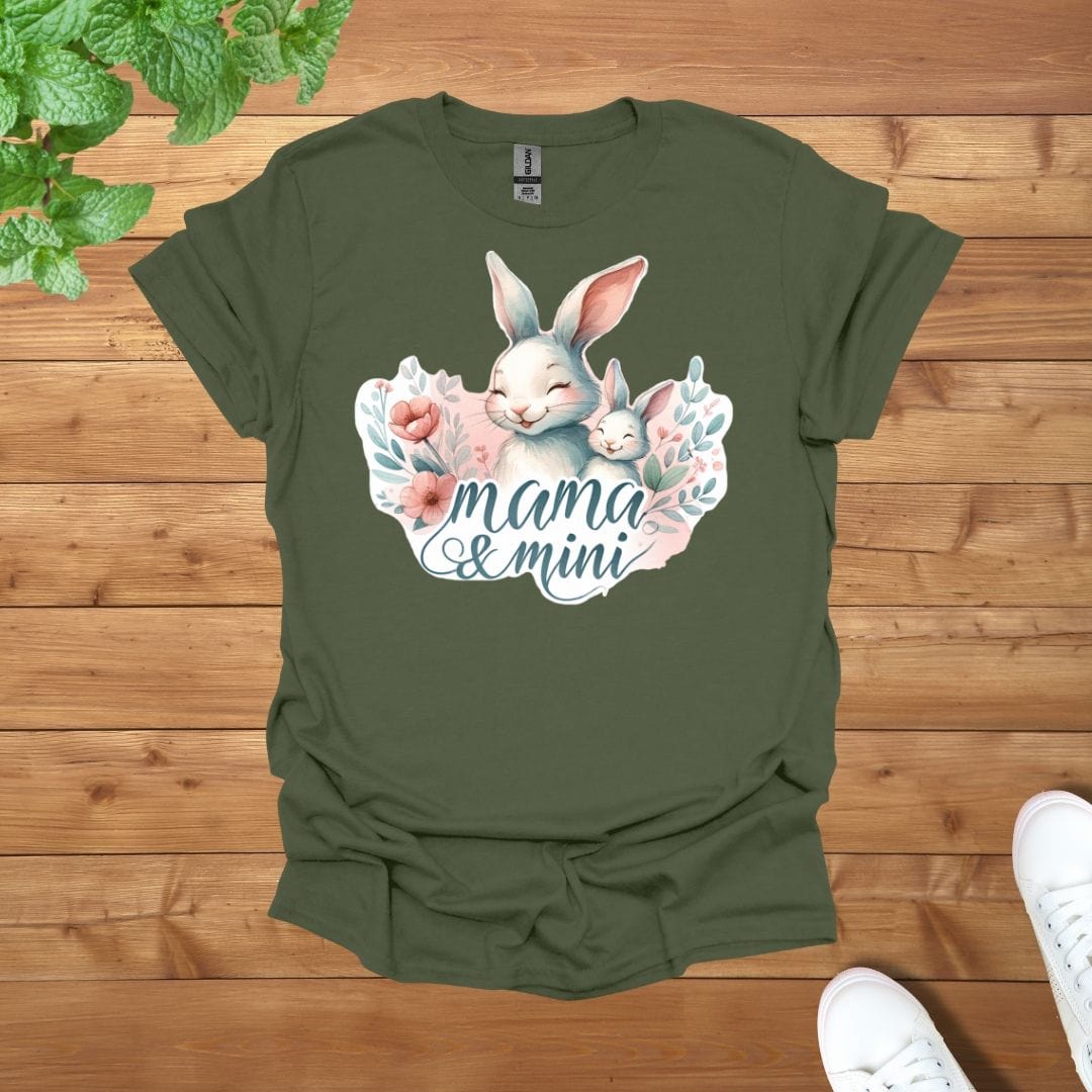 Mama & Mini Bunny Bond Unisex Adult T-Shirt