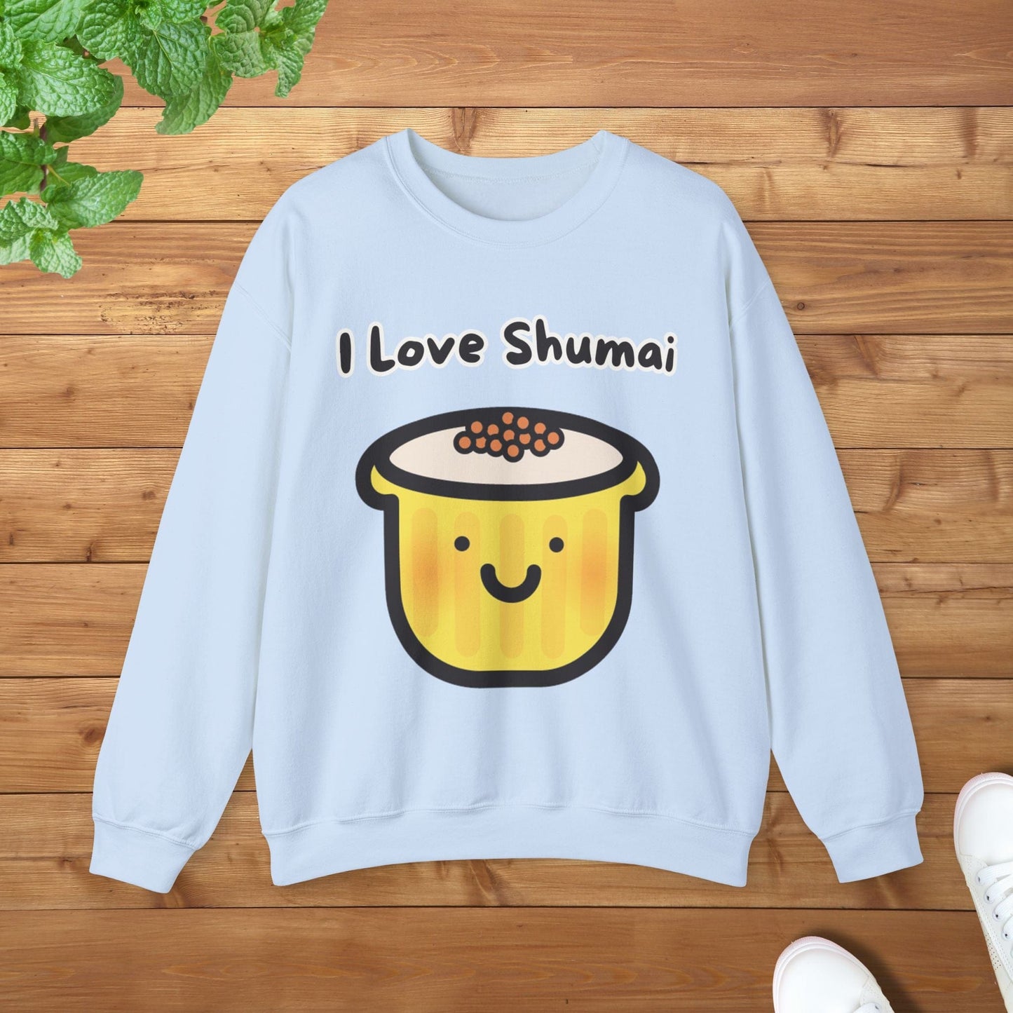 I Love Shumai Sweatshirt - Unisex Graphic Adult Sweatshirt for Food Lovers