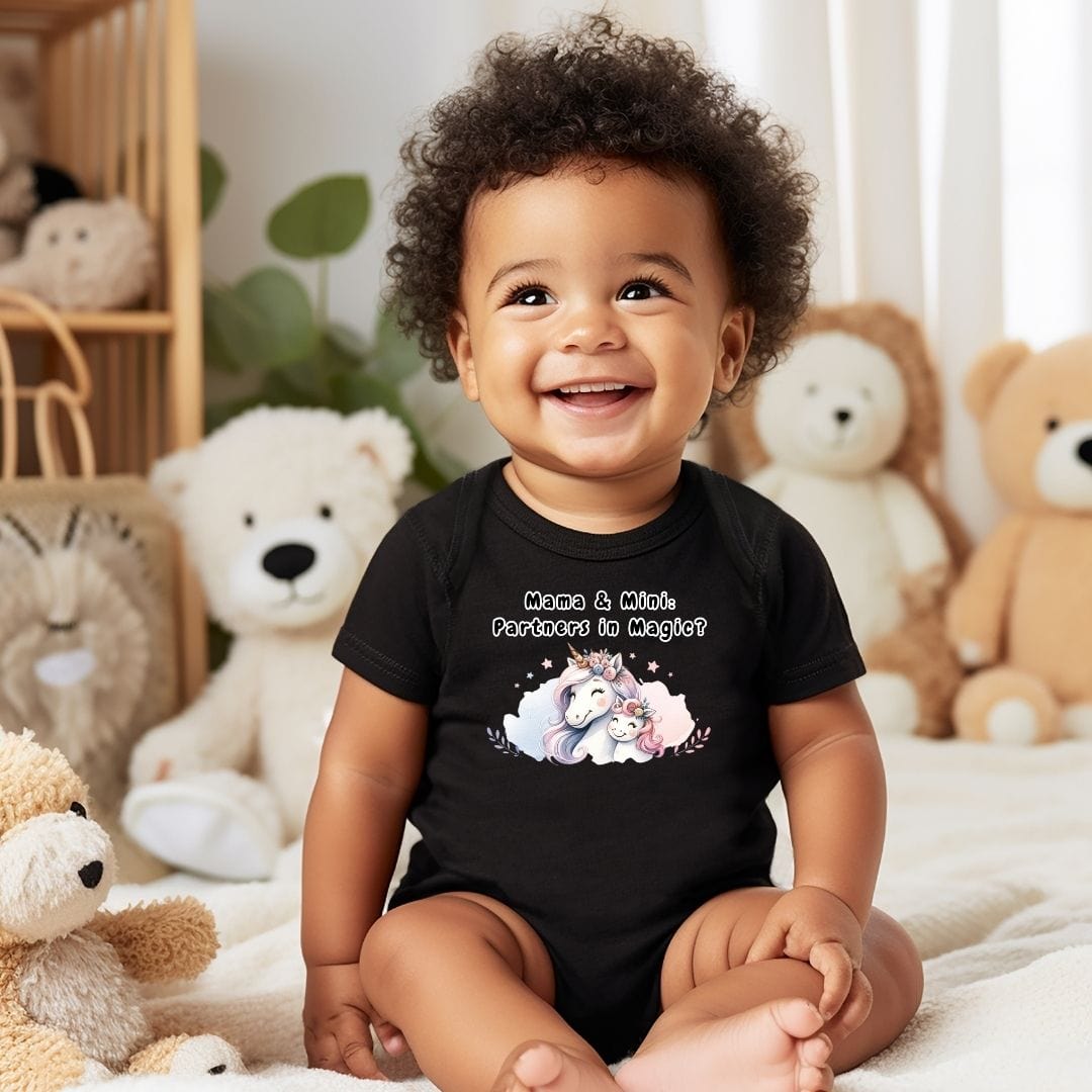 Mama & Mini: Partners in Magic Baby Bodysuit