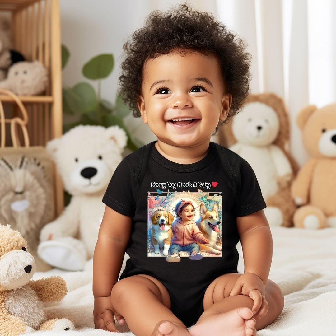 Every Dog Needs a Baby Baby Bodysuit