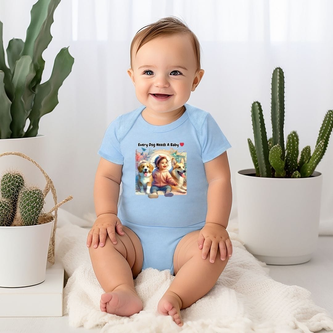 Every Dog Needs a Baby Baby Bodysuit