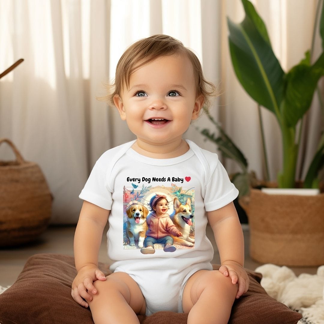 Every Dog Needs a Baby Baby Bodysuit