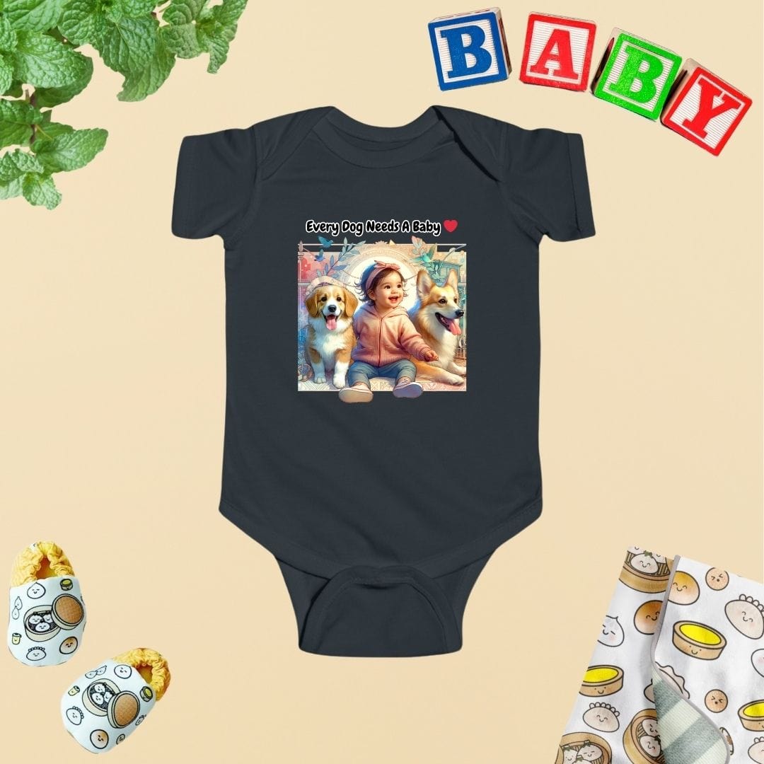 Every Dog Needs a Baby Baby Bodysuit