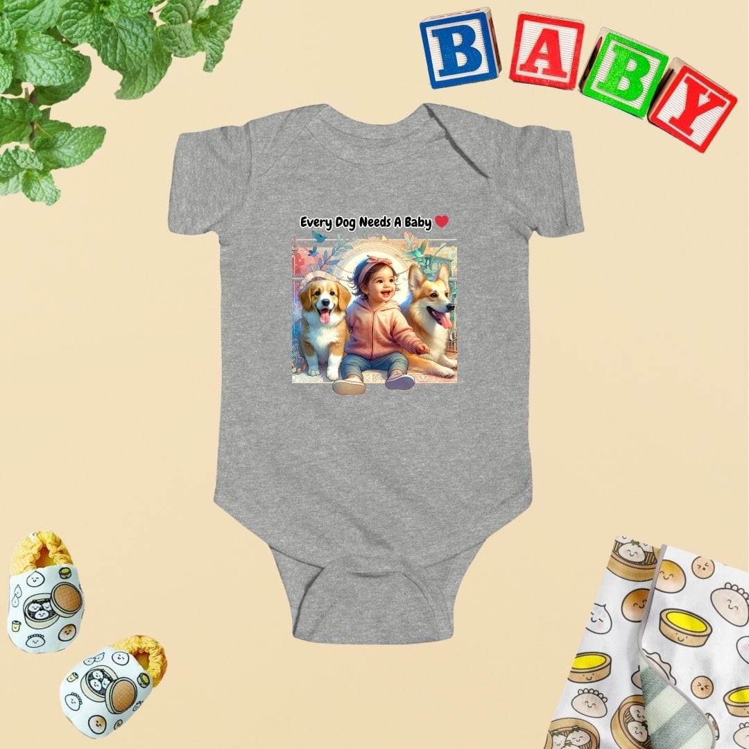 Every Dog Needs a Baby Baby Bodysuit