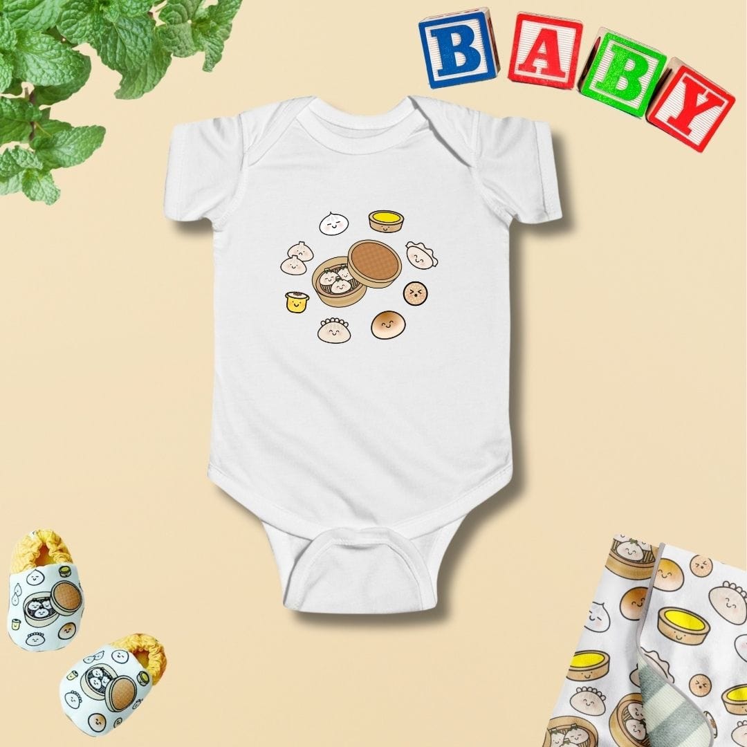 Dim Sum Family Baby Bodysuit