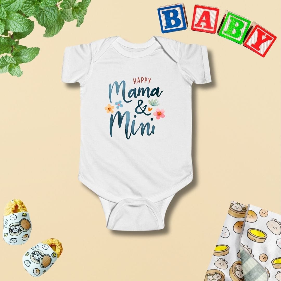 Happy Mami & Mani Rabbit Bliss Baby Bodysuit