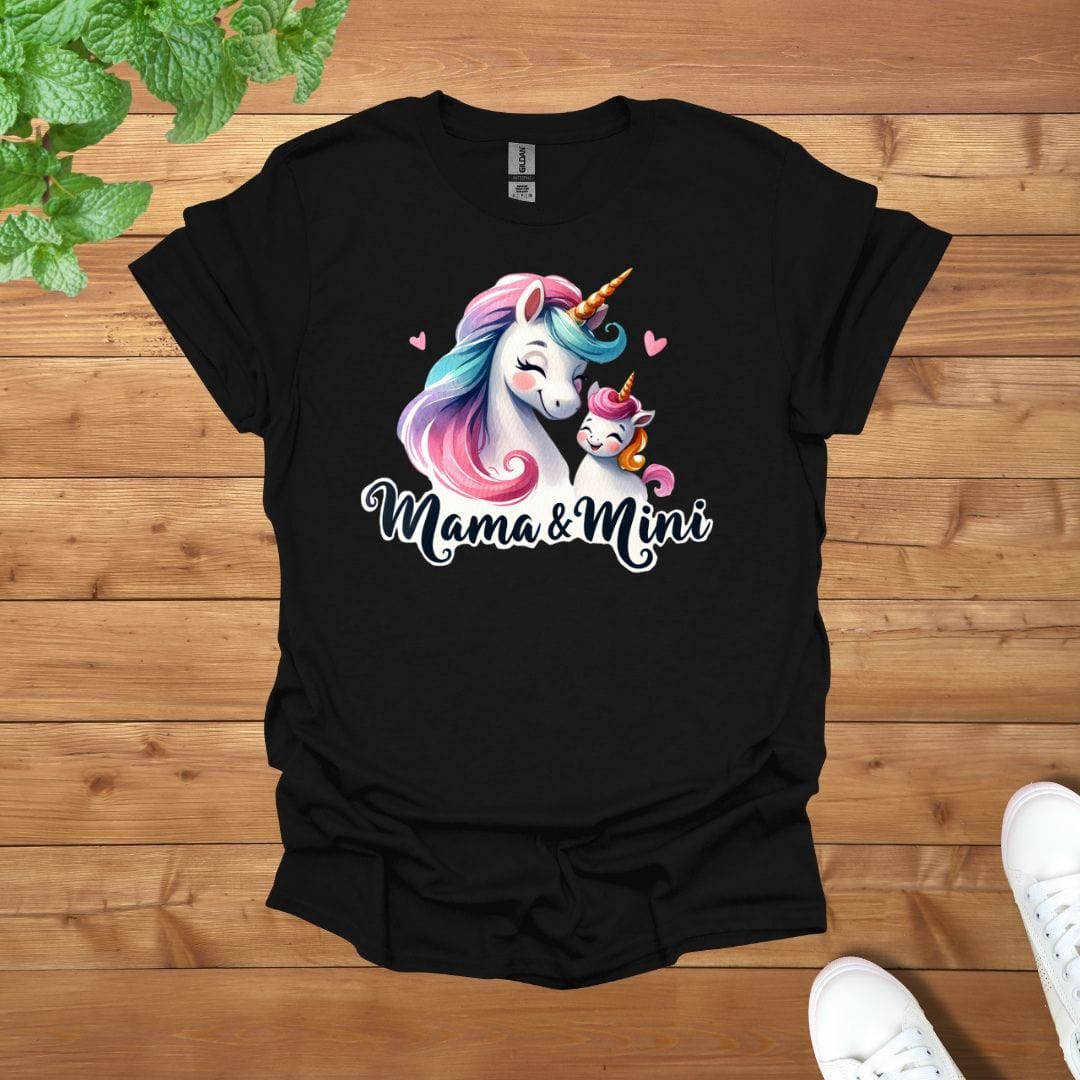 Mama & Mini Unicorn Charm Unisex Adult T-Shirt