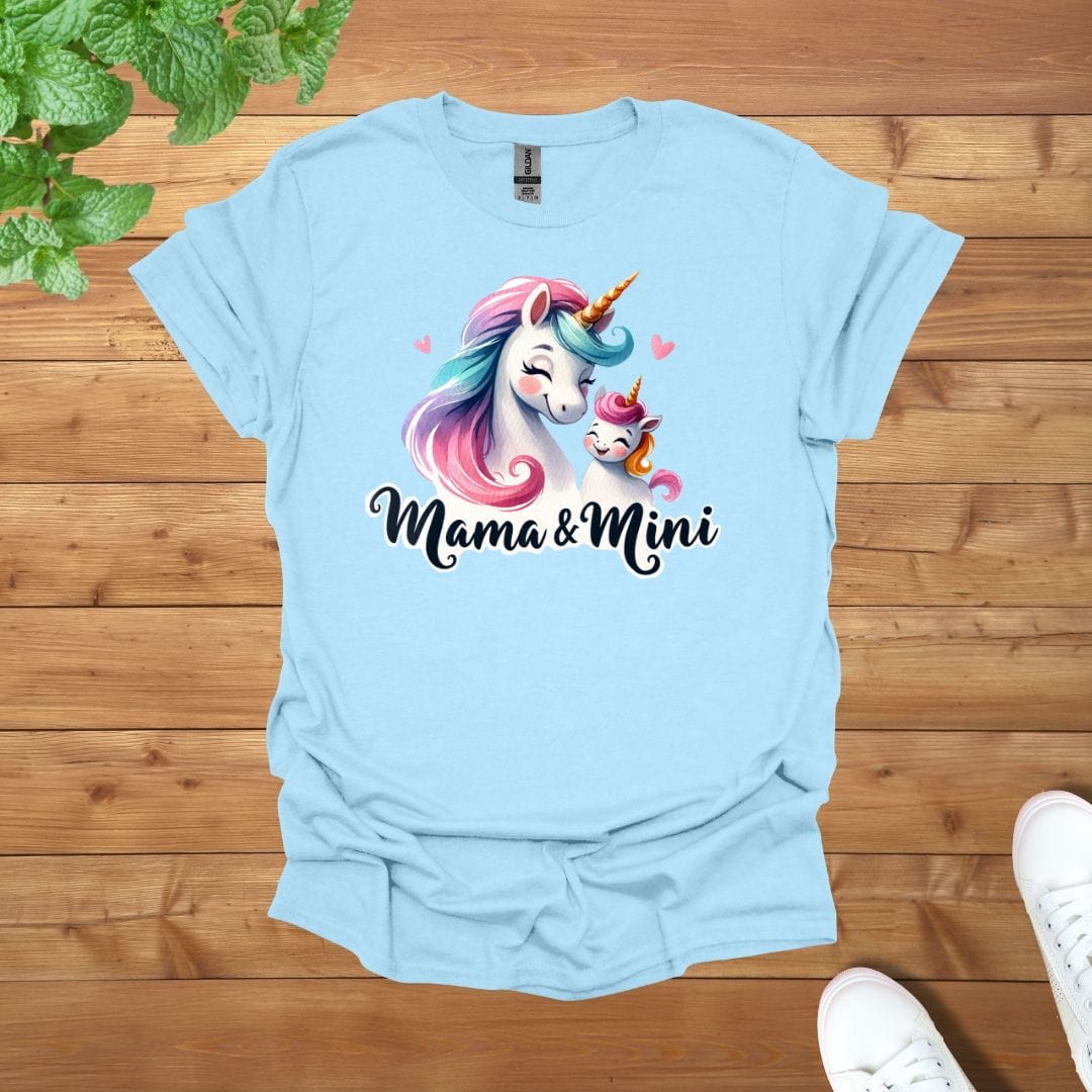 Mama & Mini Unicorn Charm Unisex Adult T-Shirt