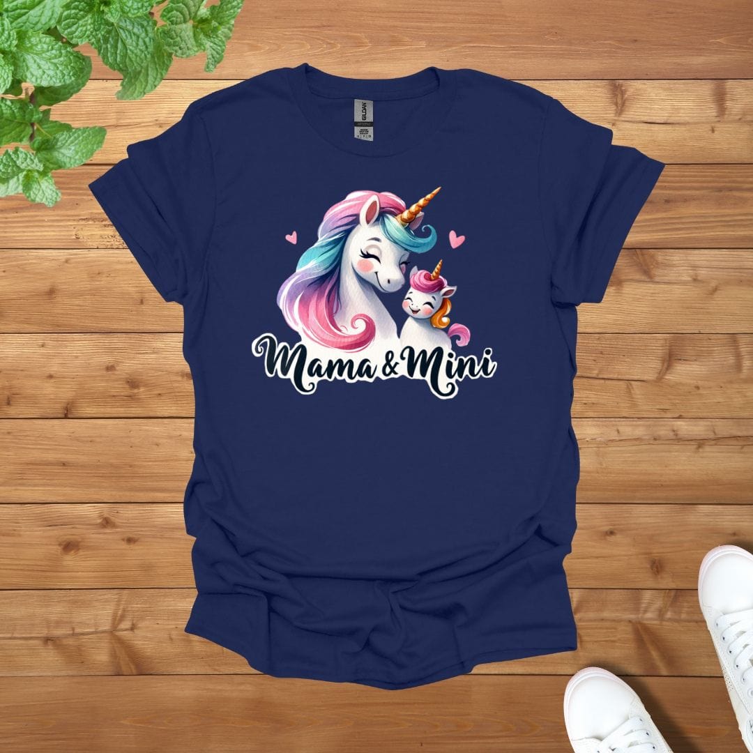 Mama & Mini Unicorn Charm Unisex Adult T-Shirt