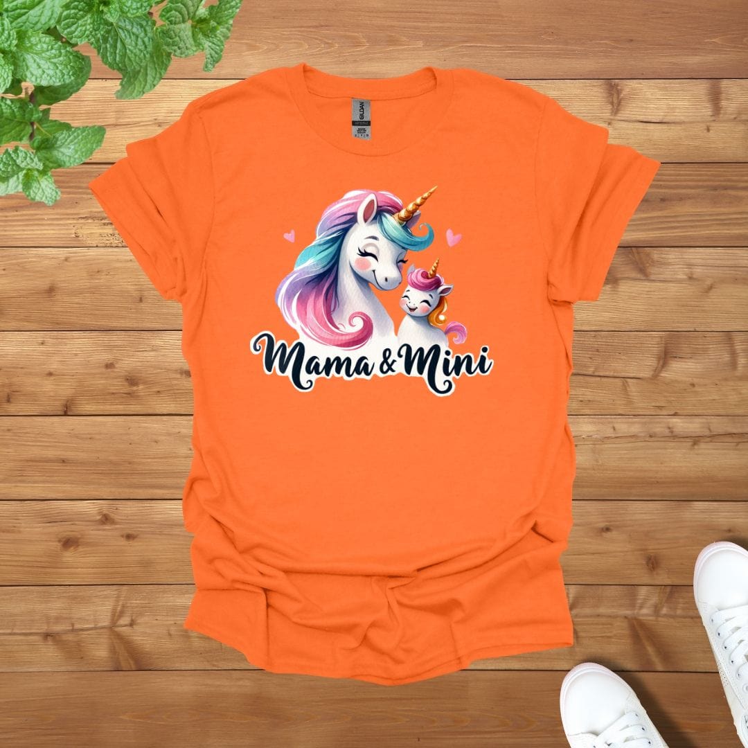 Mama & Mini Unicorn Charm Unisex Adult T-Shirt