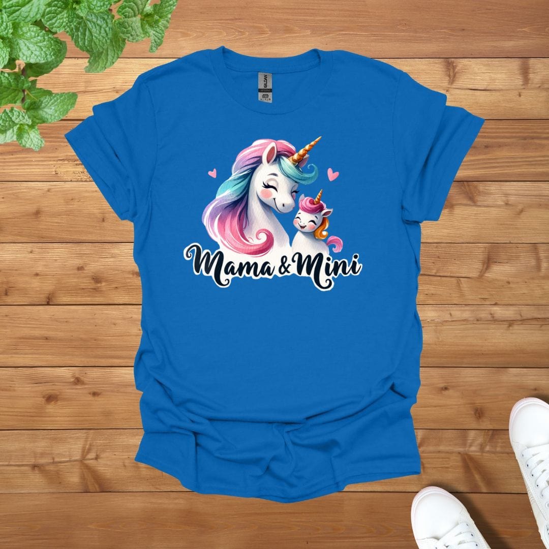 Mama & Mini Unicorn Charm Unisex Adult T-Shirt