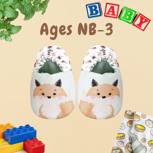 Geoff the Fox Mini Shoes