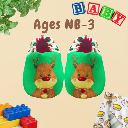 Rudolph the Reindeer Mini Shoes (Watercolour Friends Collection)