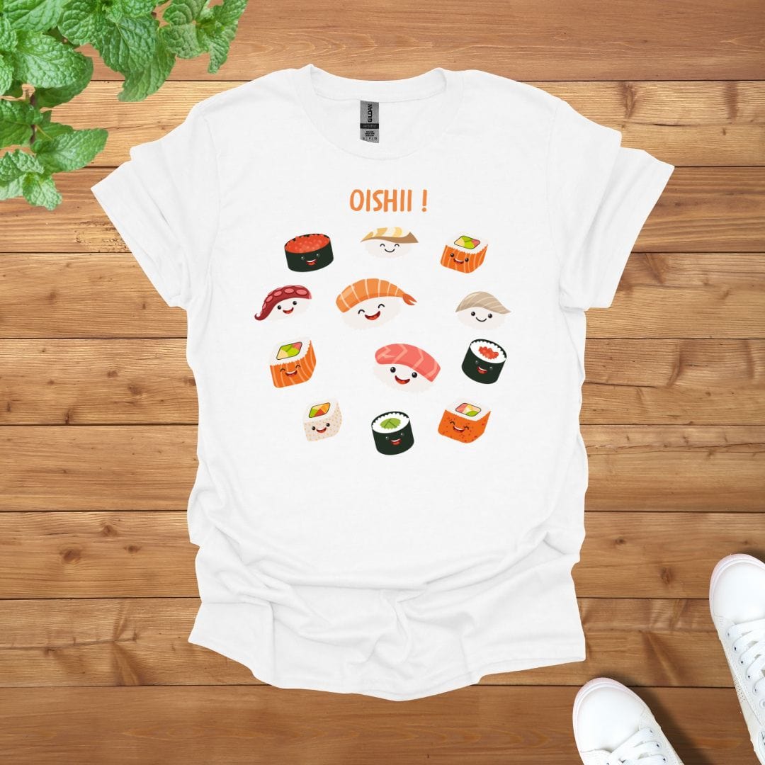 Oishii Sushi Family Unisex Adult T-Shirt