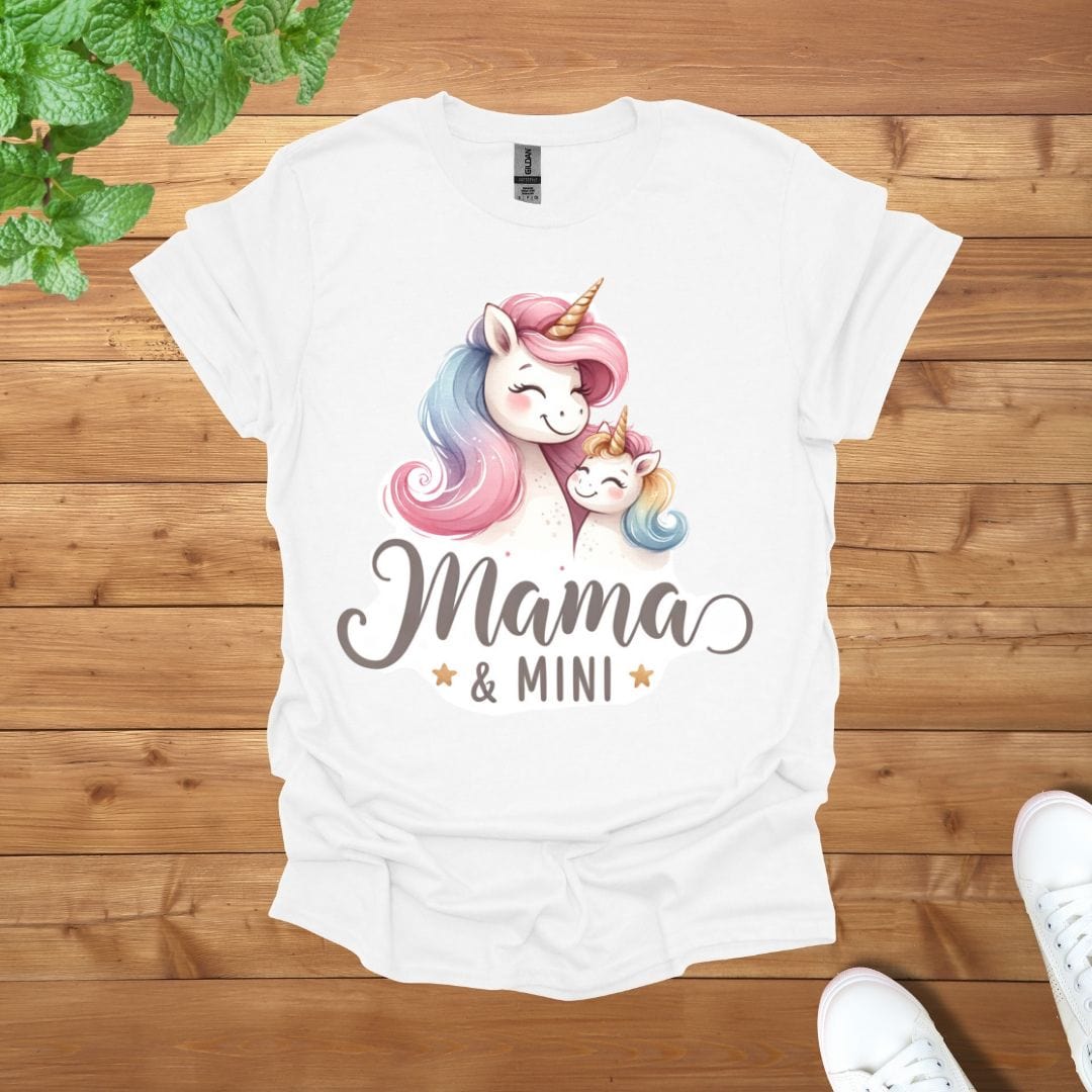 Mama & Mini Fantasy Unicorn Unisex Adult T-Shirt
