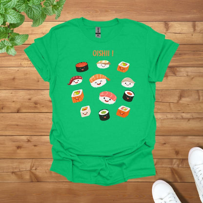 Oishii Sushi Family Unisex Adult T-Shirt
