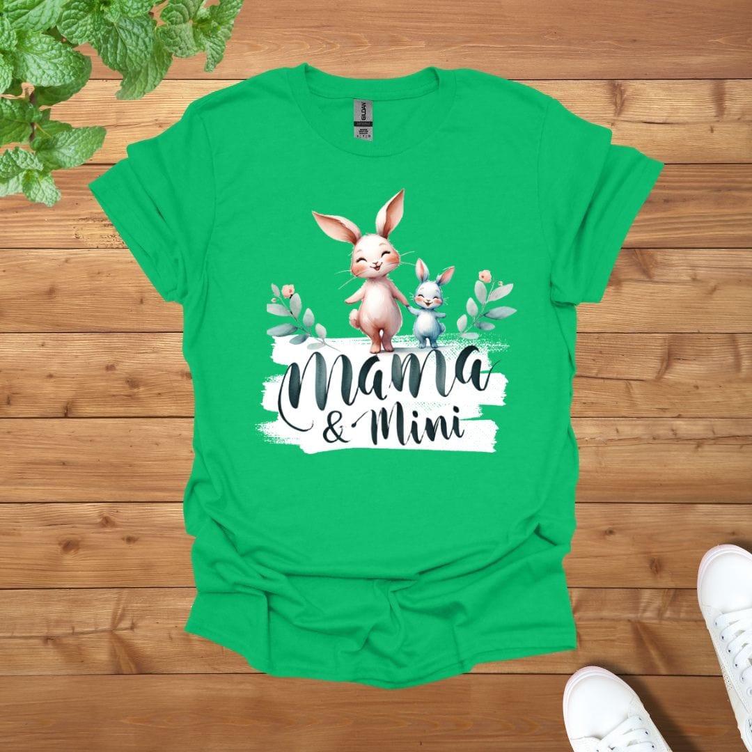 Mama & Mini Bunny Pair Joy Unisex Adult T-Shirt