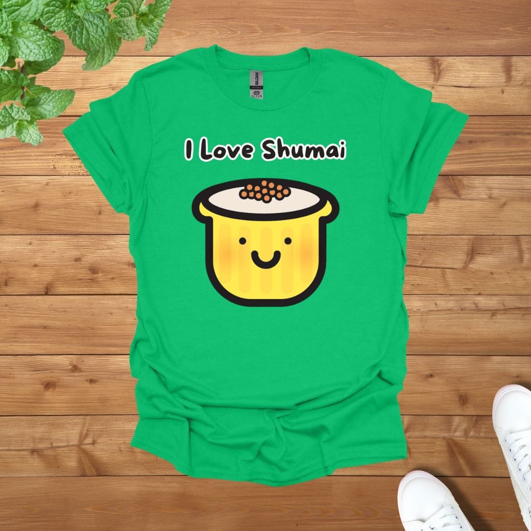 I Love Shumai T-Shirt - Unisex Graphic Adult T-Shirt for Food Lovers