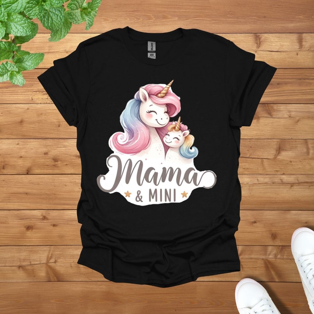 Mama & Mini Fantasy Unicorn Unisex Adult T-Shirt