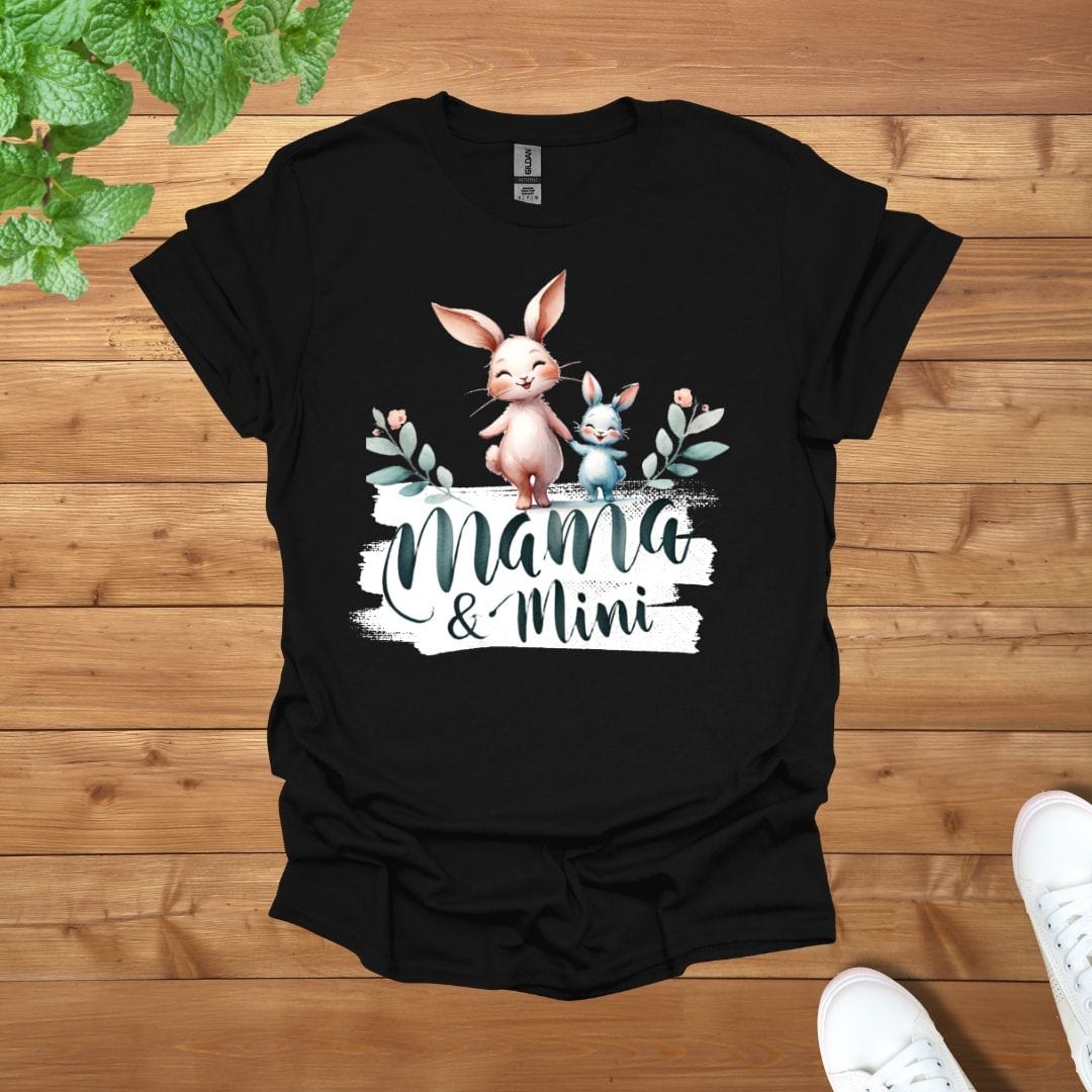 Mama & Mini Bunny Pair Joy Unisex Adult T-Shirt