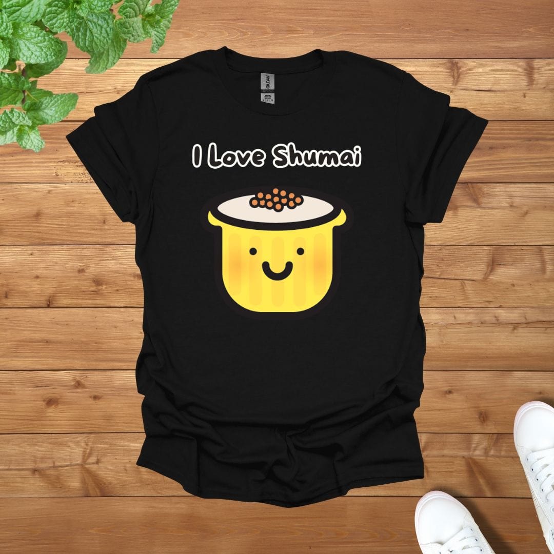 I Love Shumai T-Shirt - Unisex Graphic Adult T-Shirt for Food Lovers