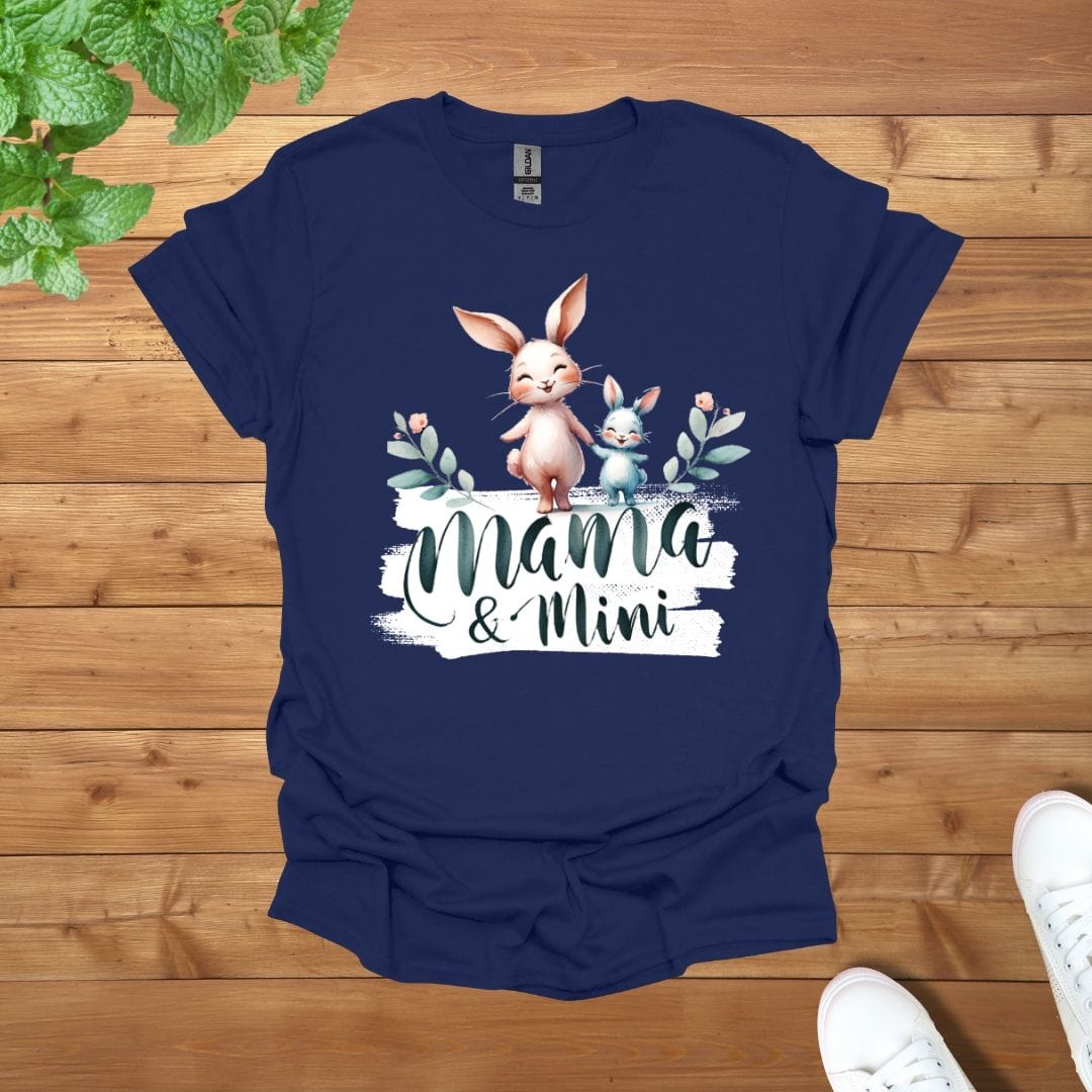 Mama & Mini Bunny Pair Joy Unisex Adult T-Shirt