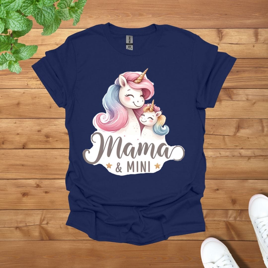 Mama & Mini Fantasy Unicorn Unisex Adult T-Shirt